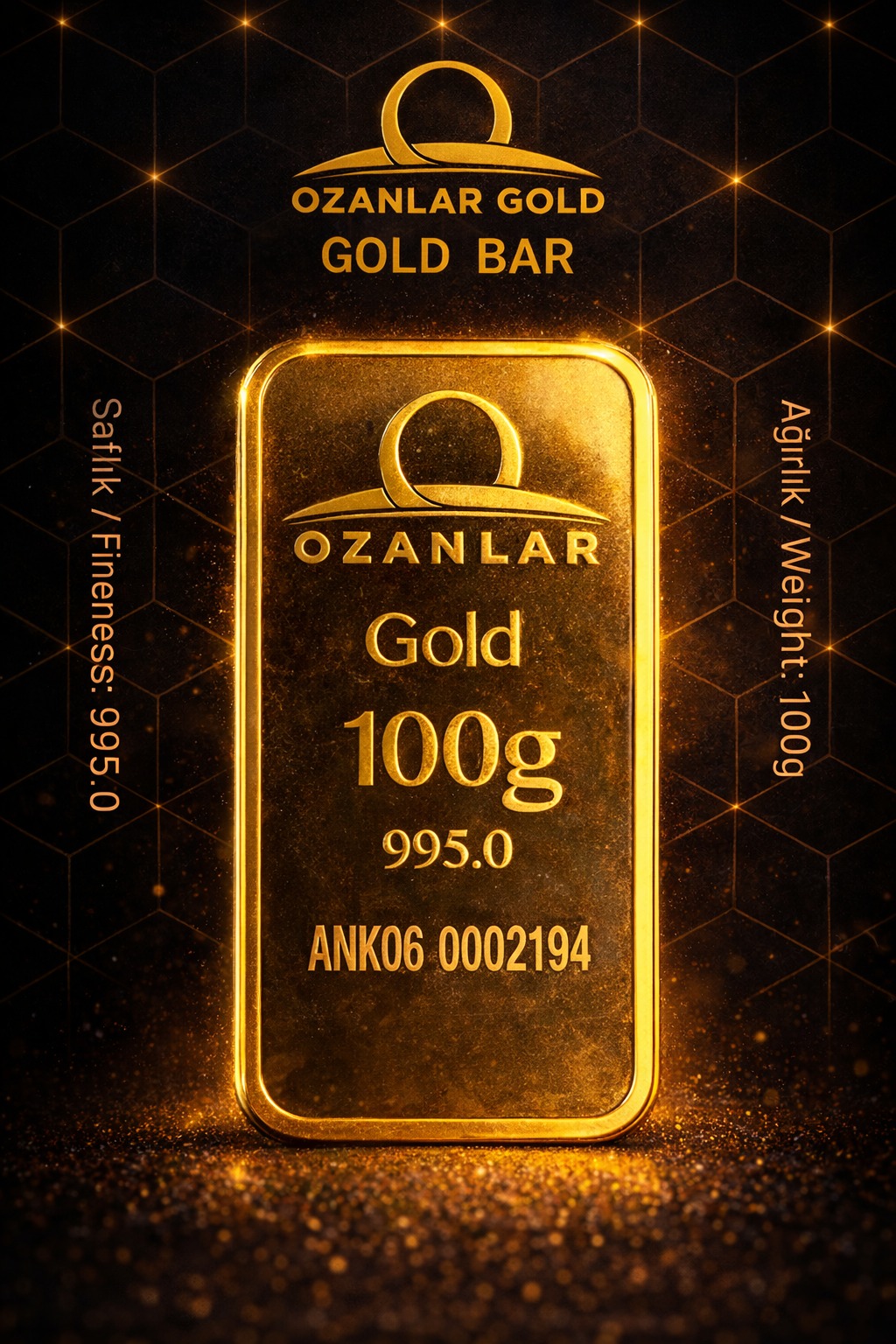 100g Gold